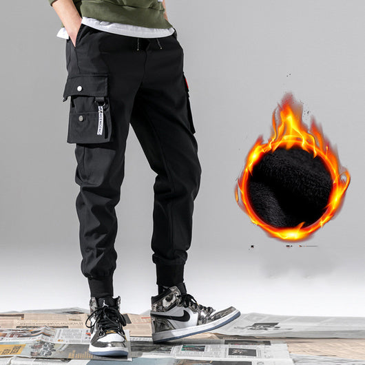 Pantalones con Pies Acolchados en Terciopelo para Otoño e Invierno - Image 5