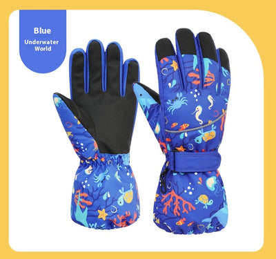Chamarra Impermeable Acolchada de Terciopelo para Niños y Niñas - Image 16