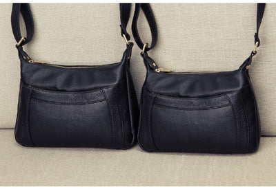Bolso de Cuero Genuino de Gran Capacidad - Bolsa Madre Tipo Hombro - Image 29