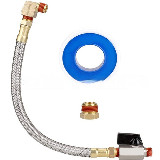 Conector Rápido de Latón 1/4" NPT con Válvula de Bola para Compresor de Aire - Image 8