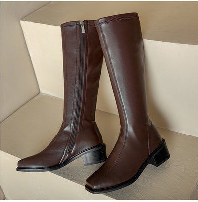 Botas Altas para Mujer con Cierre Lateral - Image 4