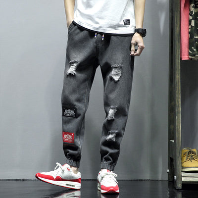 Pantalones Harem Jeans Sueltos Efecto Lavado - Image 16