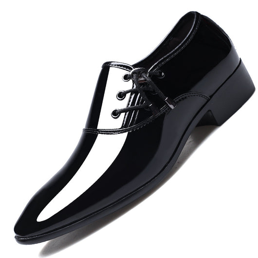 Zapatos Formales de Hombre Talla Grande con Acabado Brillante - Image 10
