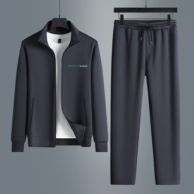 Conjunto Deportivo Casual de Dos Piezas con Mangas Largas para Hombre - Image 6