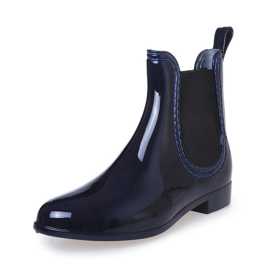 Botas de Lluvia Infantiles Impermeables con Elástico Decorativo - Image 3