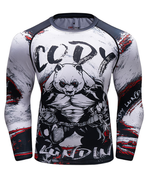 Camiseta Compresión MMA Rashguard 3D para Hombre - Fitness y Crossfit - Image 6