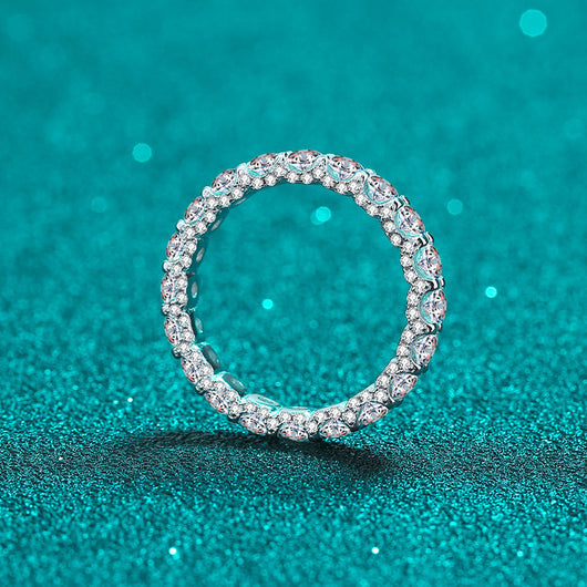 Anillo de Plata Esterlina con Piedra Mosaico Incrustada para Mujer - Image 9