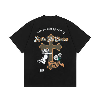 Playera de Algodón con Estampado de Cruz para Hombre - Image 18