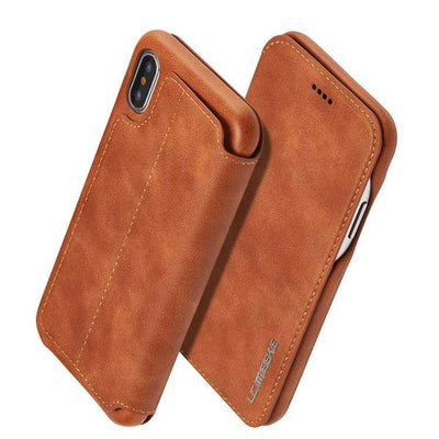 Funda Cartera Magnética con Soporte para iPhone - Cuero Premium Compatible - Image 27