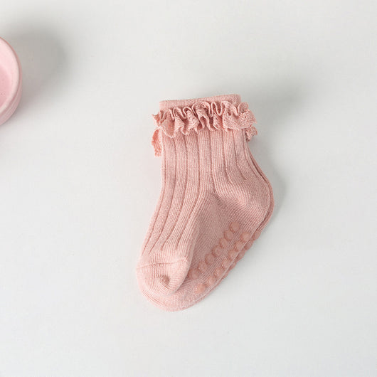 Calcetines de Algodón Antideslizantes para Niños - Otoño e Invierno - Image 2