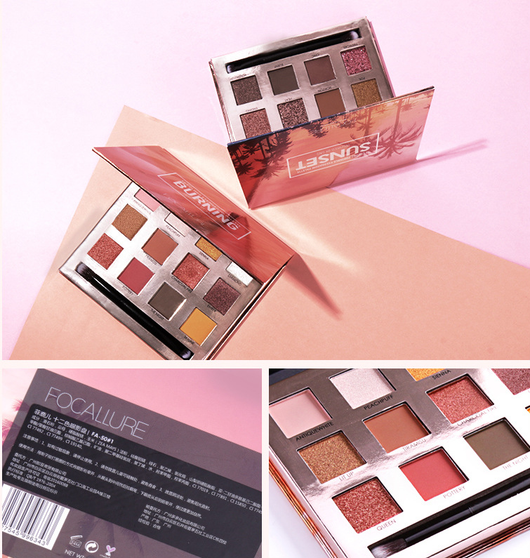 Paleta de Sombras Focallure 12 Colores Brillantes - Image 8