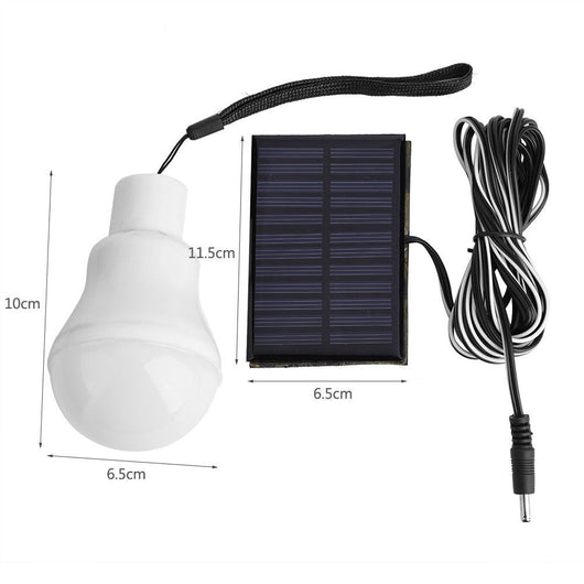 Bombilla Solar de Emergencia Recargable con Cable LED - Image 14