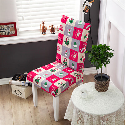 Funda Elástica para Silla con Diseño Floral Clásico Chino - Image 36