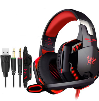 Auriculares Gaming Alámbricos con Sonido Envolvente y Micrófono - Image 3