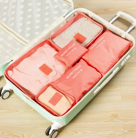 Organizador de Viaje en Nylon Impermeable - Cubos de Empaque Durables - Image 32