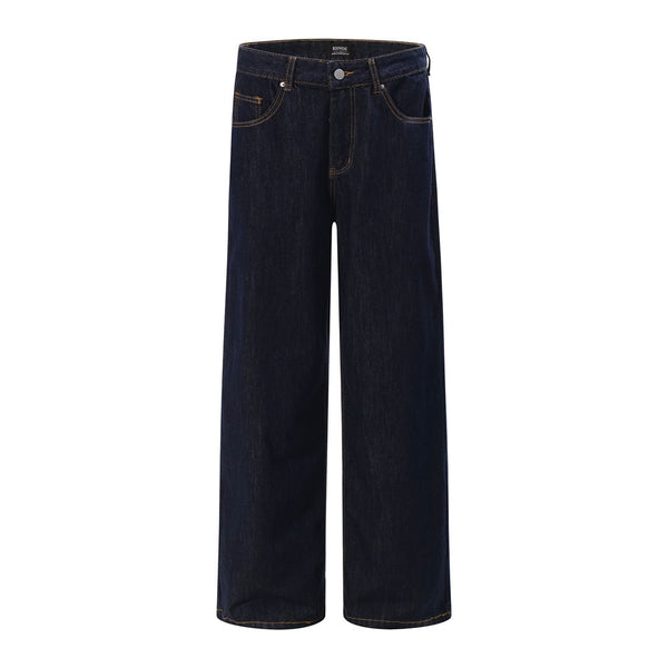 Jeans Rectos Sueltos para Hombre Estilo Urbano