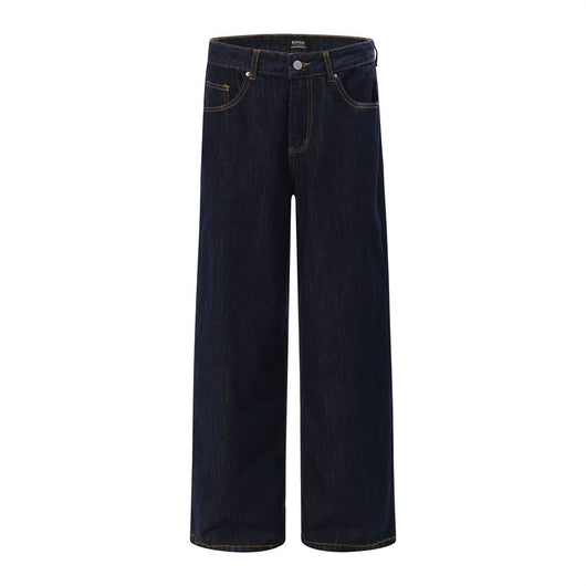 Jeans Rectos Sueltos para Hombre Estilo Urbano
