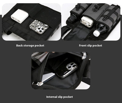 Bolsa Mensajero Deportiva para Exteriores con Correa de Hombro - Image 16