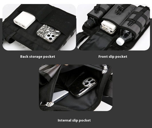Bolsa Mensajero Deportiva para Exteriores con Correa de Hombro - Image 16