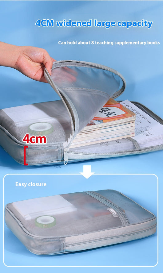 Bolsa Organizadora Transparente para Documentos y Pruebas - Image 20