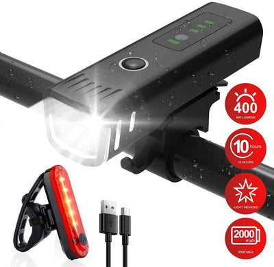 Faro Delantero para Bicicleta con Carga USB - Image 6
