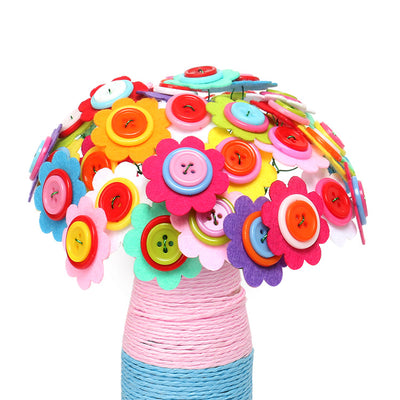 Ramo de Botones Creativo DIY para Niños - Image 20
