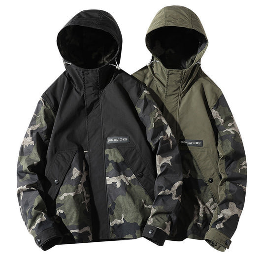 Abrigo Hoodie Hombre Estilo Coreano Oversize - Image 5