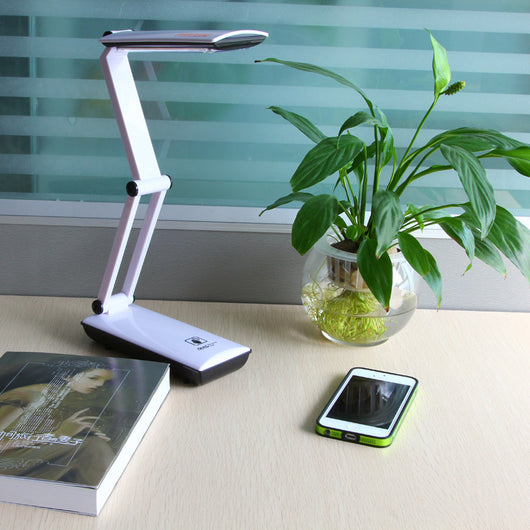 Lámpara LED de Escritorio Plegable Recargable USB con Control Táctil - Image 4