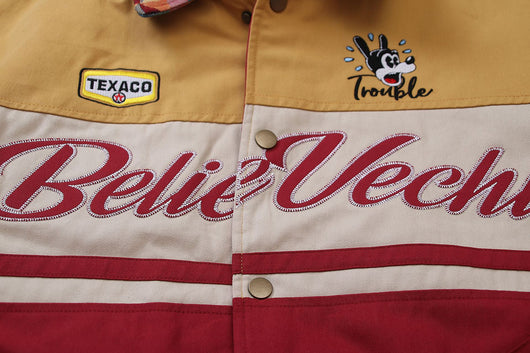 Chaqueta Polo Suelta Retro Americana con Cuello Clásico - Image 20