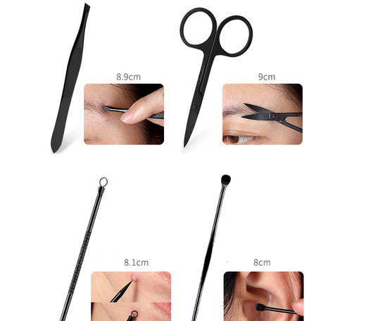 Set de 8 Herramientas de Manicura Profesional con Cortaúñas - Image 7