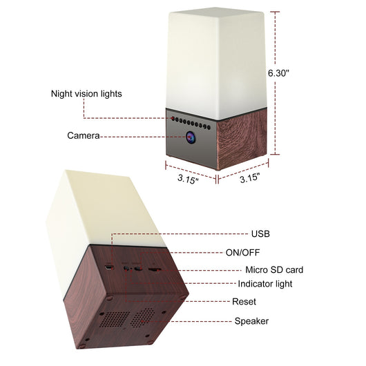 Cámara de Vigilancia WiFi HD con Visión Nocturna y Micrófono Dual para Hogar - Image 26