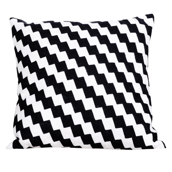 Funda de Almohada Bordada Moderna