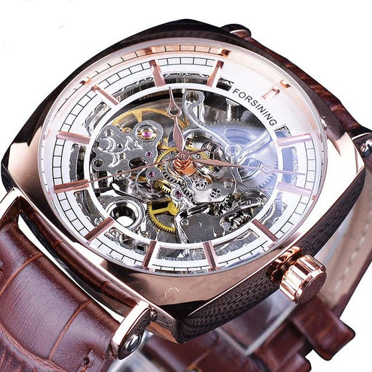 Reloj Mecánico Automático para Hombre con Diseño Calado y Resistencia al Agua - Image 14