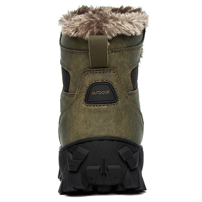Zapatos Outdoor Altos de Algodón Cálido para Hombre Talla Grande - Image 4
