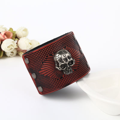 Pulsera de Cuero Tejida Doble Capa - Diseño Vintage - Image 10