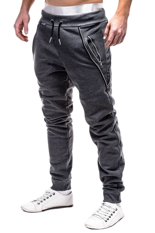 Pantalones deportivos holgados con detalles de cremallera - Image 5