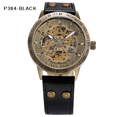 Reloj Mecánico Automático Vintage Hueco de Estilo Nostálgico - Image 15