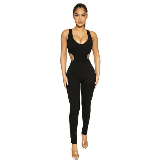 Jumpsuit Ajustado de Color Liso para Mujer - Image 10
