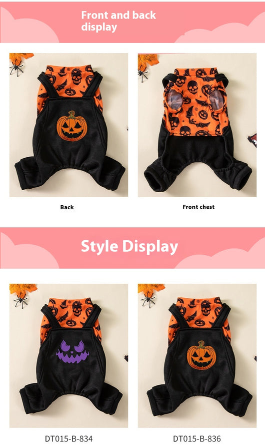 Disfraz Creativo para Perros con Impresión Personalizada para Fiestas de Halloween - Image 11