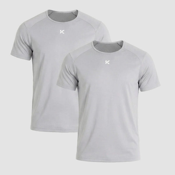 Pack 2 Camisetas Sauna Pro Hombre 2.0 Hueso