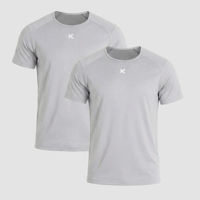 Pack 2 Camisetas Sauna Pro Hombre 2.0 Hueso