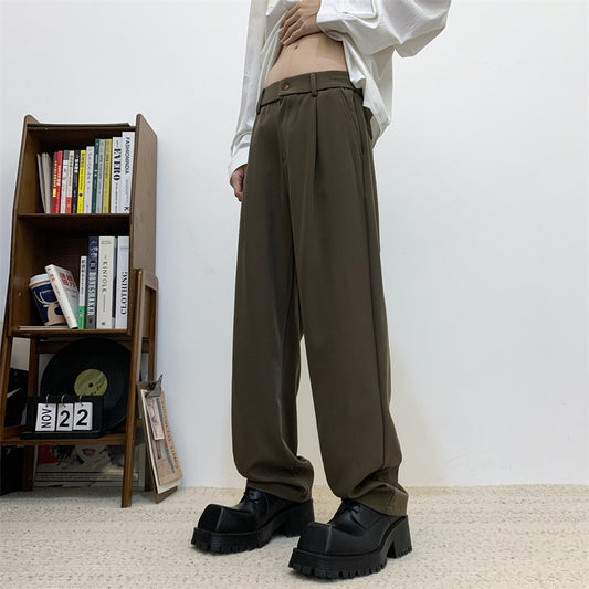Pantalones de Vestir Holgados para Hombre