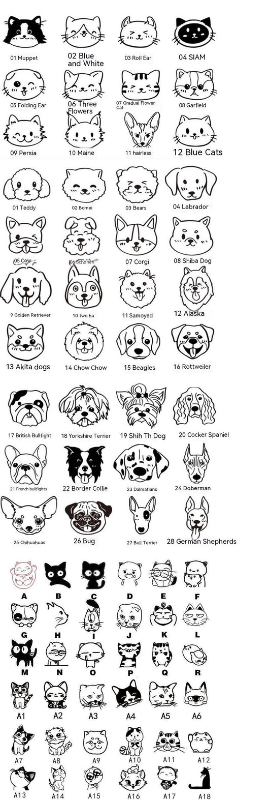 Tarjeta de Identificación para Mascotas con Diseño Reversible de Doble Cara - Image 12