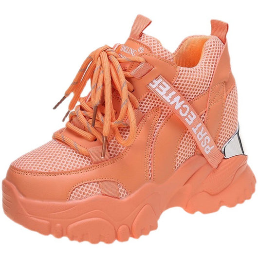 Zapatos Casuales Mujer Suela Gruesa Daddy Shoes Versátiles - Image 6