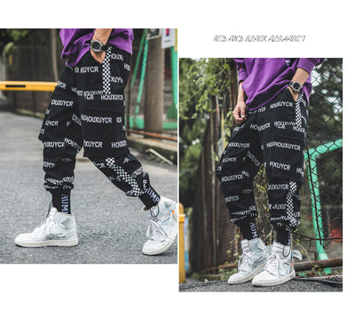 Pantalones de Moda Estampado Letras para Hombre - Comodidad y Estilo - Image 17