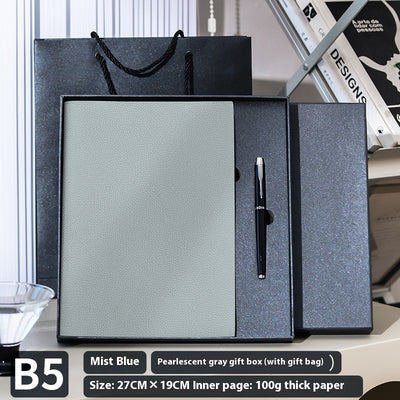 Cuaderno de Cuero Suave con Patrón Litchi - Image 22