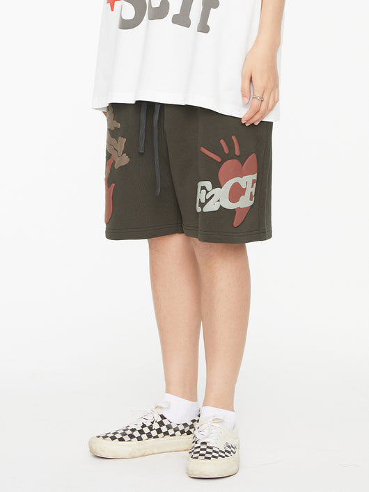 Shorts de Playa Hombre Estilo Americano con Estampado - Image 10