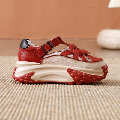 Sandalias Plataforma Transpirables con Diseño Calado para Mujer - Image 3