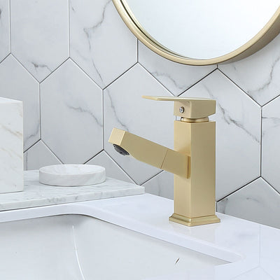 Grifo Monomando Nordic Dorado Cepillado para Agua Fría y Caliente - Image 24