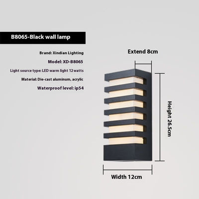 Lámpara LED Impermeable para Exterior - Escaleras, Balcón y Jardín - Image 6
